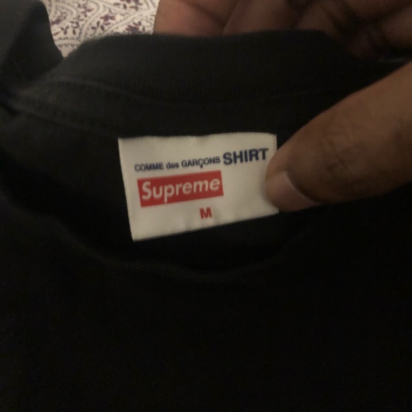 Supreme x CDG Box logo tee - Picture 2 of 2